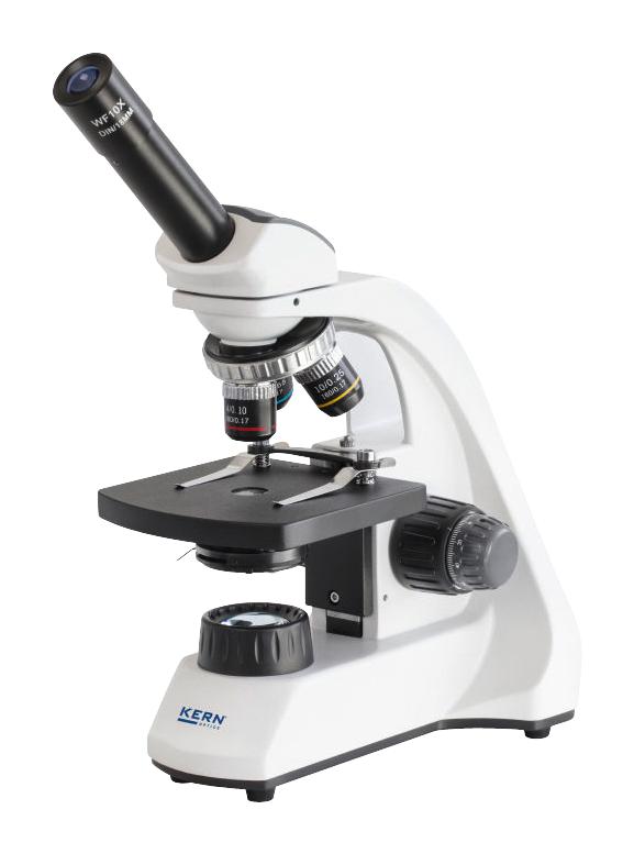 OBT 102 MICROSCOPE, MONOCULAR, 4X/10X/40X KERN
