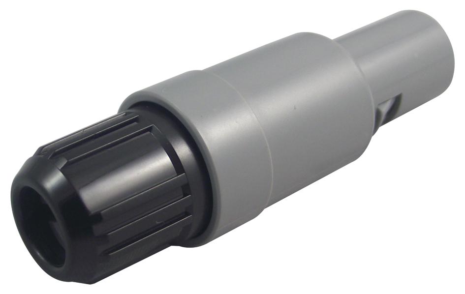 PAG.M0.2GL.AC52N PLUG, 5MM, BLACK, 2WAY REDEL