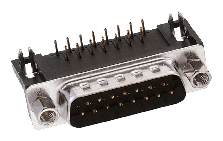 618025211721 D SUB CONN, R/A PLUG, 25POS, DB, SOLDER WURTH ELEKTRONIK