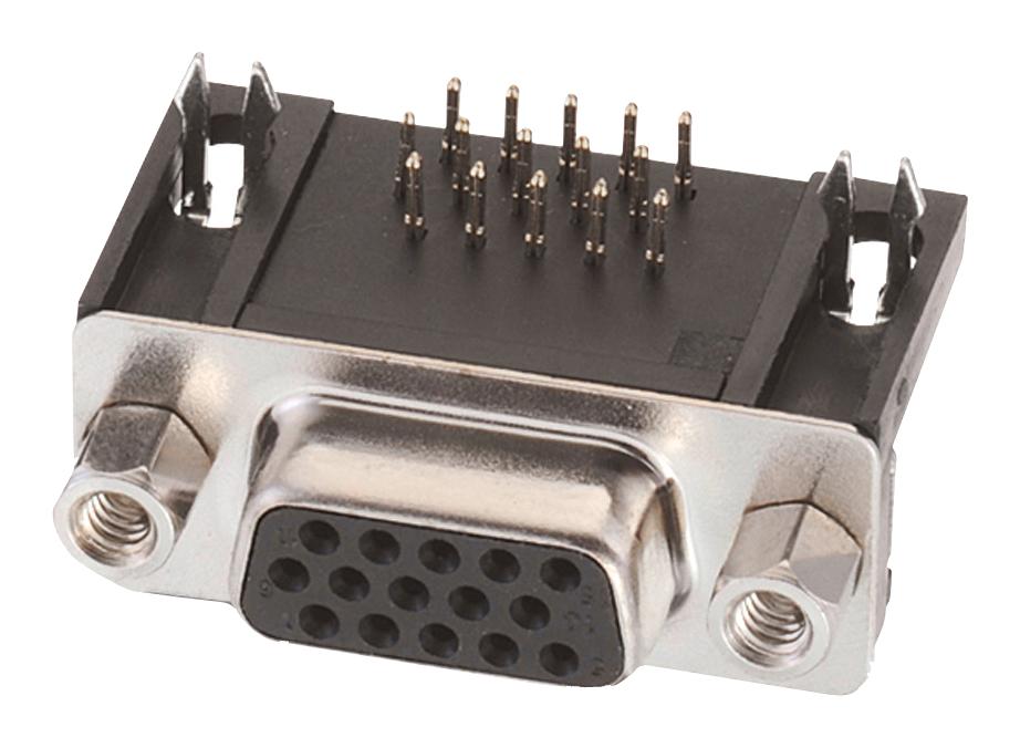 618062330923 HD-D SUB CONN, R/A RCPT, 62POS, DC, SLDR WURTH ELEKTRONIK