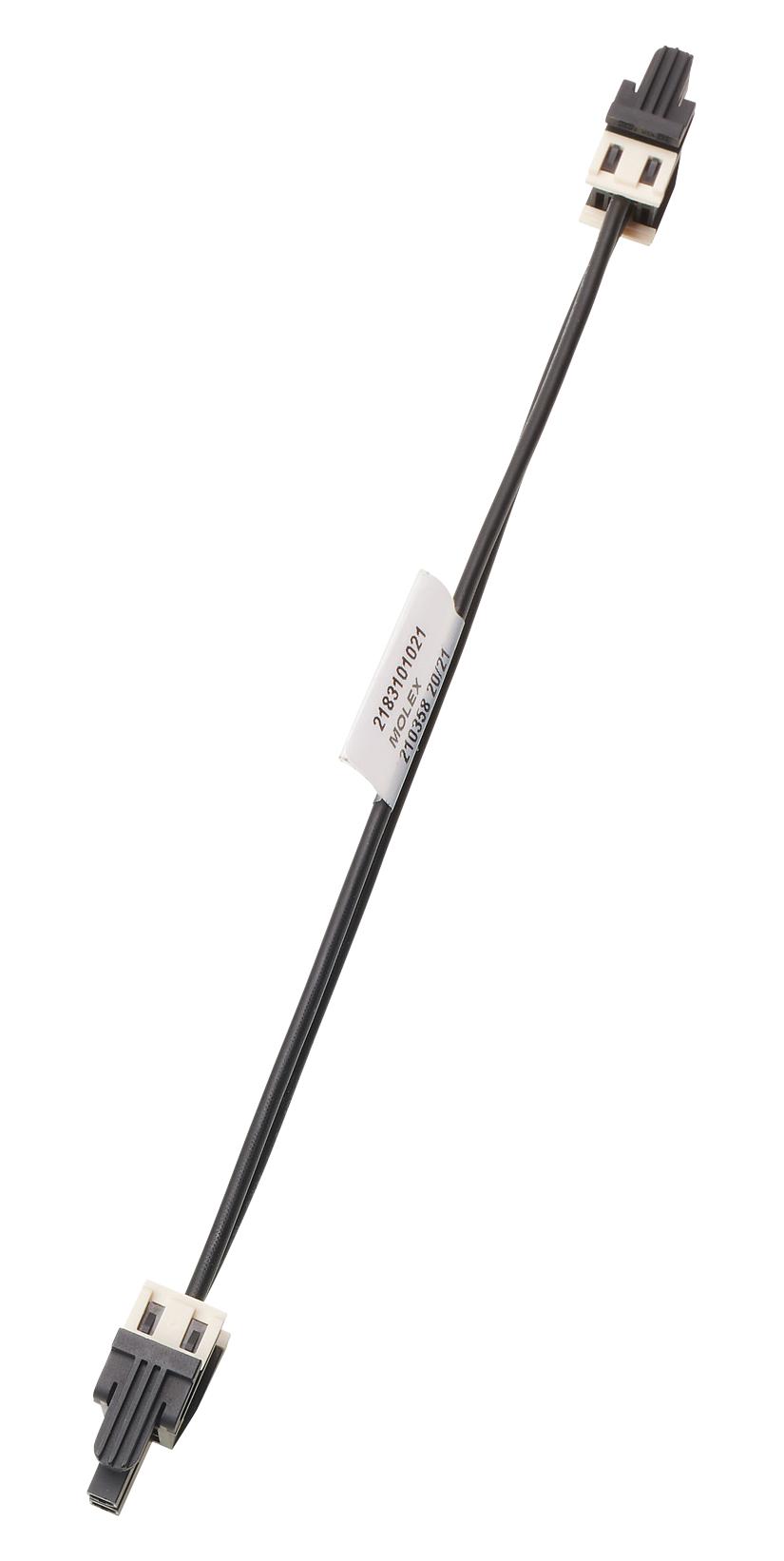 218310-1023 CABLE ASSY, 2P RCPT-RCPT, 600MM MOLEX