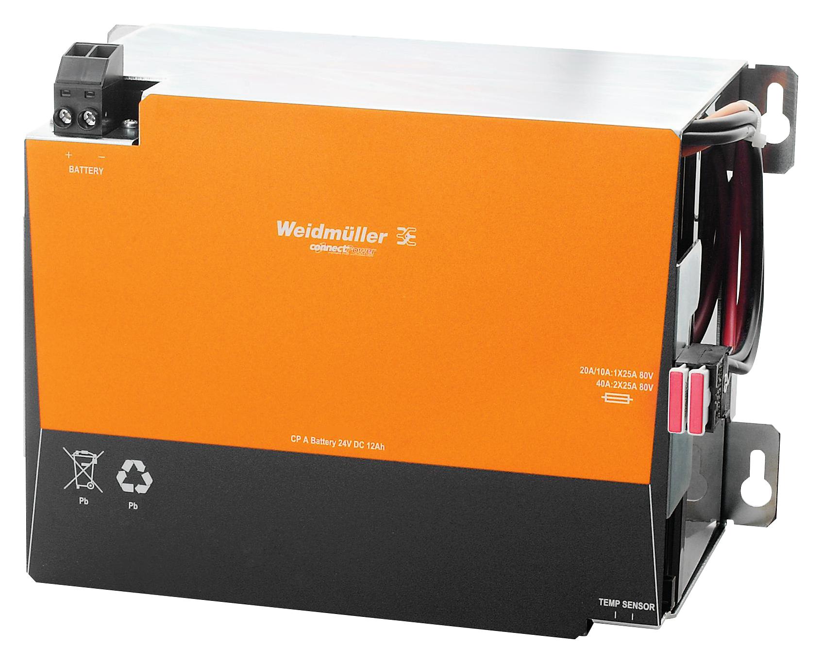 2789920000 BATTERY MODULE, UPS, 12AH, 50A WEIDMULLER