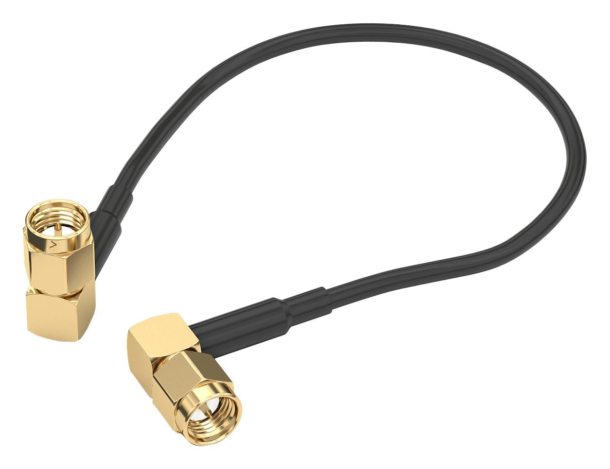 65501510330501 CABLE ASSY, R/A SMA PLUG-PLUG, 304.8MM WURTH ELEKTRONIK