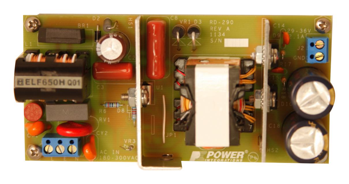 RDK-290 REF DESIGN KIT, LED DRIVER POWER INTEGRATIONS