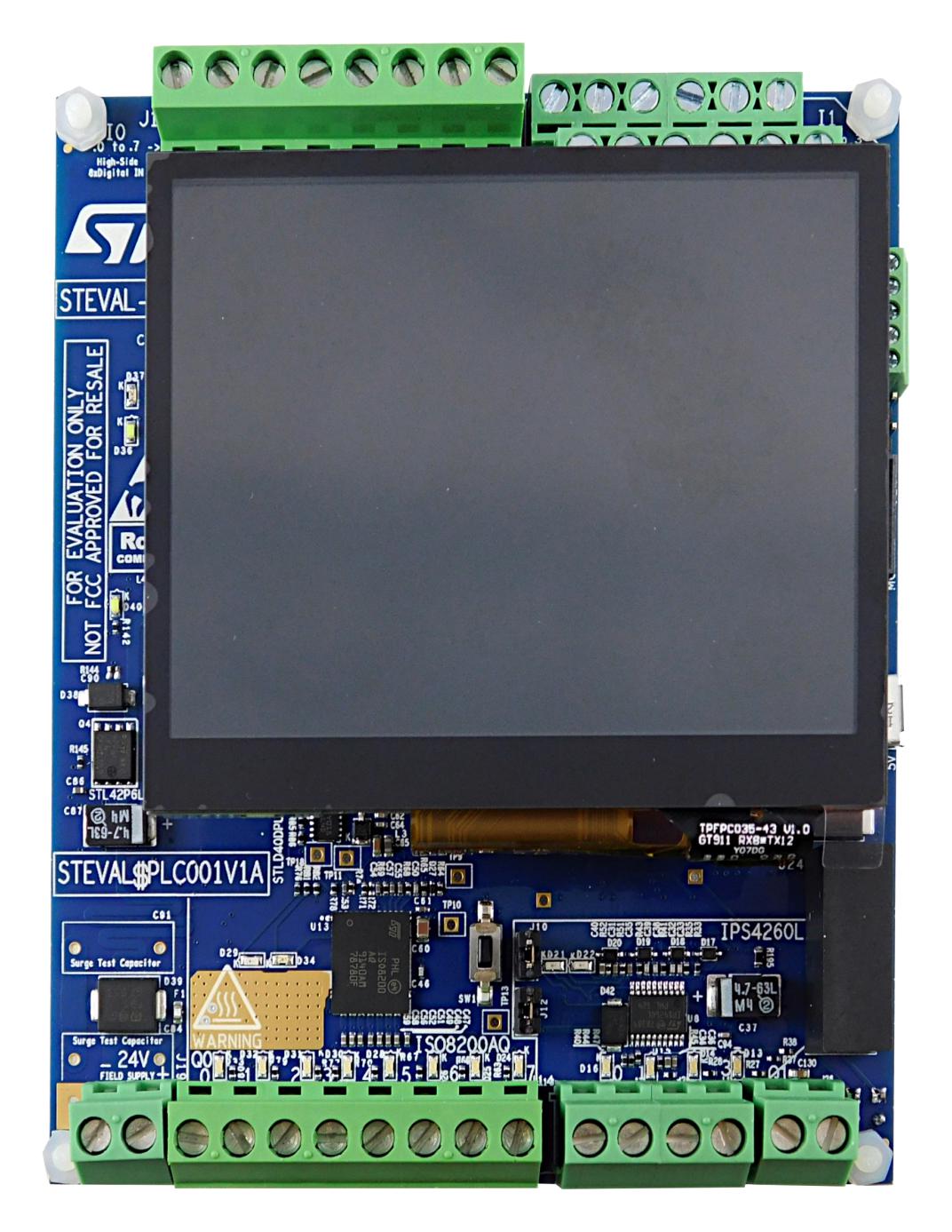 STEVAL-PLC001V1 EVAL BOARD, PROG LOGIC CONTROLLER STMICROELECTRONICS