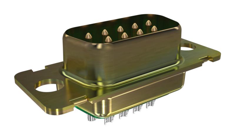 DAM15P D SUB CONN, PLUG, 15POS, DA, SOLDER CUP AMPHENOL ICC