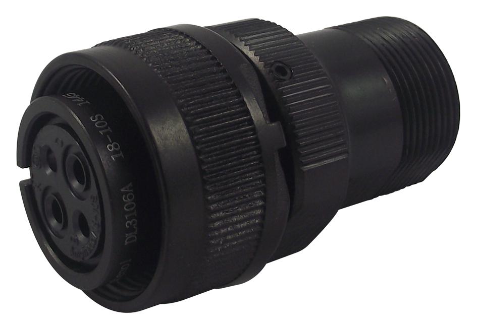 DL3106A18-10S SOCKET, FREE, 4WAY AMPHENOL LTD