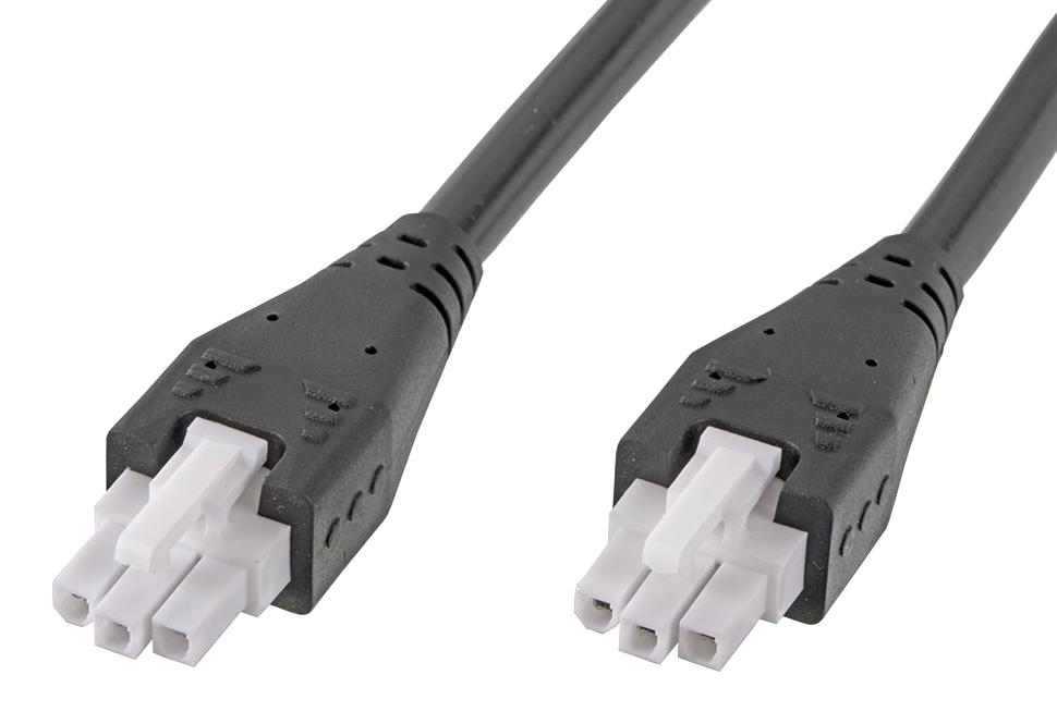 215330-0310 CABLE ASSY, 3P RCPT-RCPT, 1M MOLEX