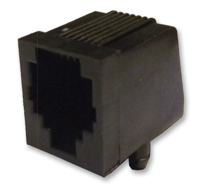 MHRJJ66NFRA MODULAR, JACK, THT, R/A, RJ12, 6P6C MH CONNECTORS