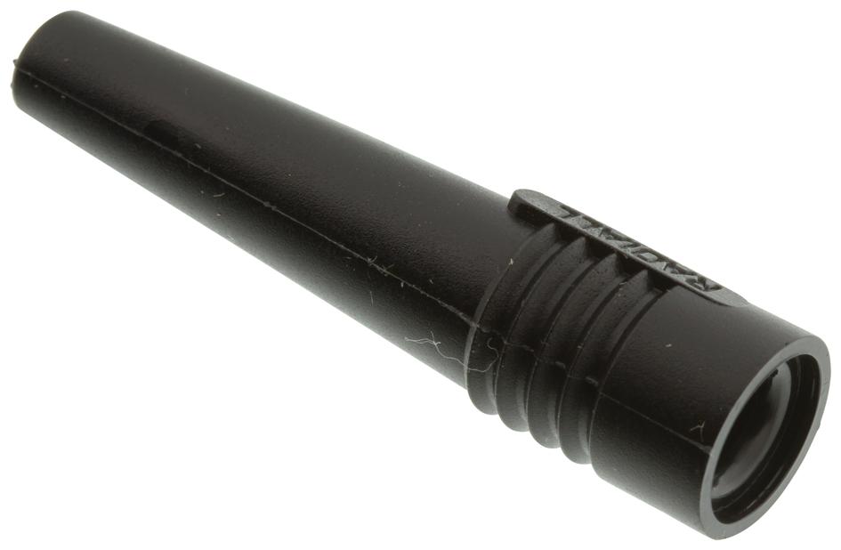 R280570000 STRAIN RELIEF, BLACK, CABLE 5MM RADIALL