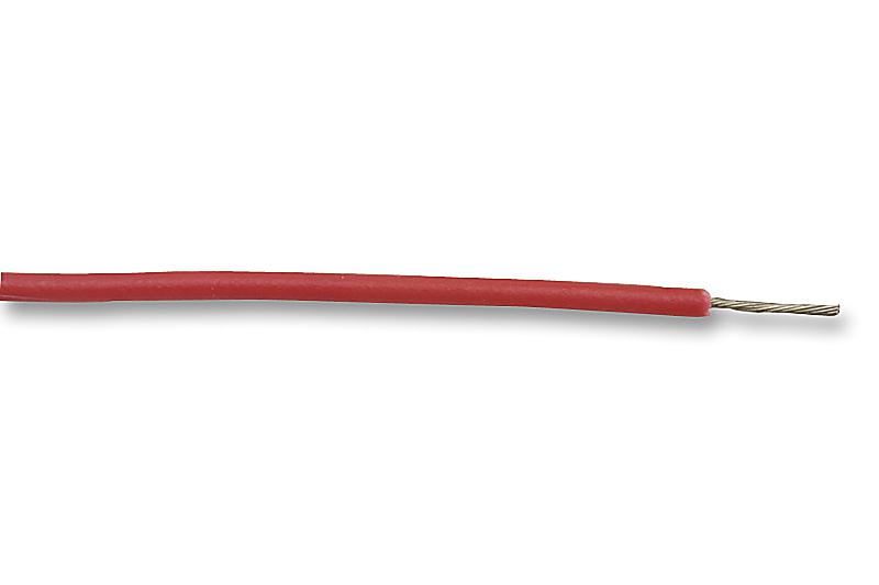 2840/7 RD001 WIRE, RED, 32AWG, 7/40AWG, 304.8M ALPHA WIRE