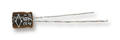 MCMR63V105M4X7 CAP, 1µF, 63V, 20% MULTICOMP PRO