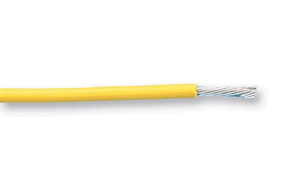 SPC00441A006 25M WIRE, PTFE, A, YELLOW, 7/0.12MM, 25M BRAND REX