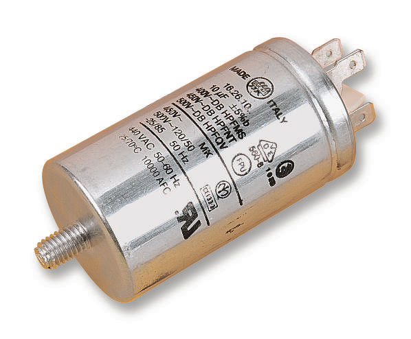 4.16.26.20.64 CAP, 25µF, 450VAC, 5%, PP, CAN, PANEL DUCATI