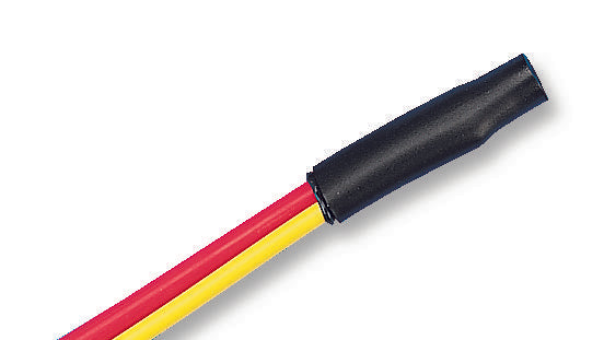 PD 1/4-0 HEATSHRINK, END CAP, 6.4MM, PK100 RAYCHEM - TE CONNECTIVITY