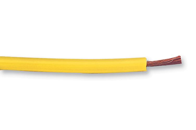 60.7030-24 25M WIRE, FLEXIVOLT-2V, YELLOW, 25M STAUBLI