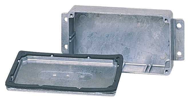 456-0020 BOX, DIECAST, IP66, FLANGED DELTRON ENCLOSURES