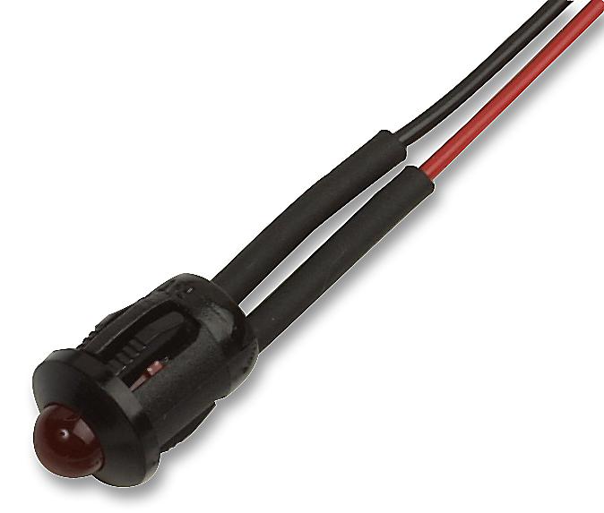 T000305 LED INDICATOR, PANEL MNT, 8MM, RED CML INNOVATIVE TECHNOLOGIES