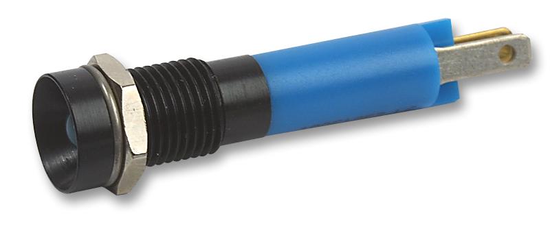 19051257 LED INDICATOR, 12V, BLUE CML INNOVATIVE TECHNOLOGIES