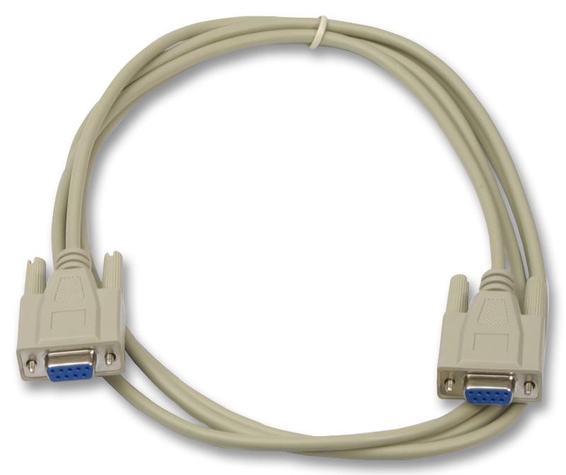4063-5 LEAD, NULL MODEM 25W SKT-9W SKT, 5M VIDEK