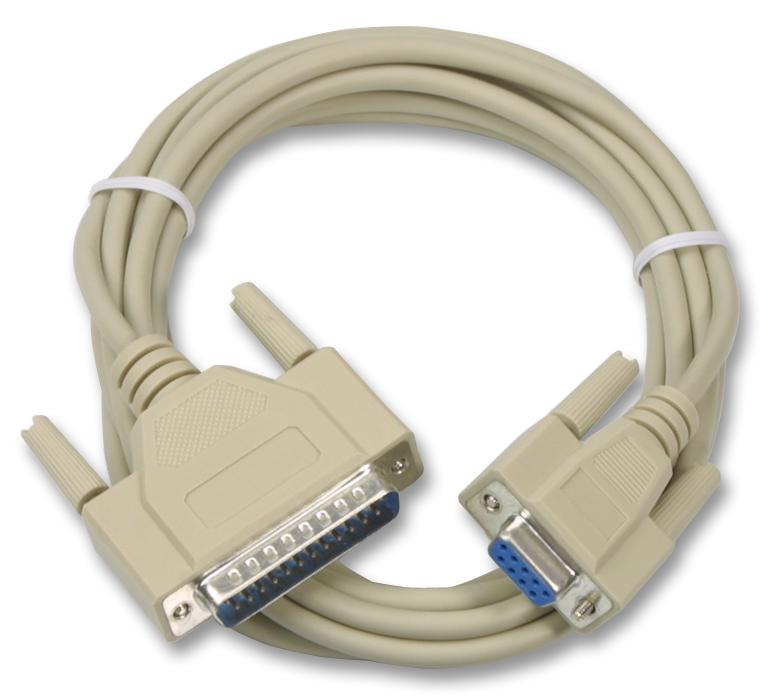 1060 LEAD, SERIAL PRINT 9W SKT-25W PLUG VIDEK