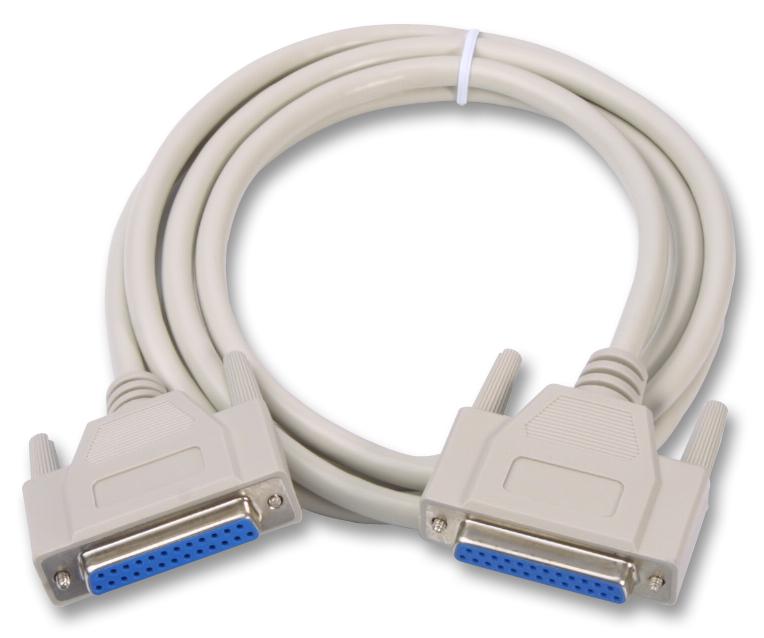 1122 LEAD, RS232 25W D SKT-SKT, 2M VIDEK