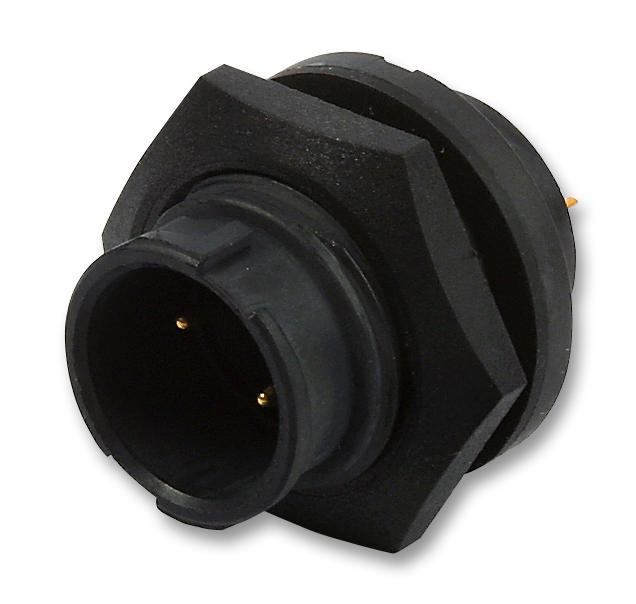 EN3P6M-F PLUG, PANEL, 6WAY SWITCHCRAFT/CONXALL