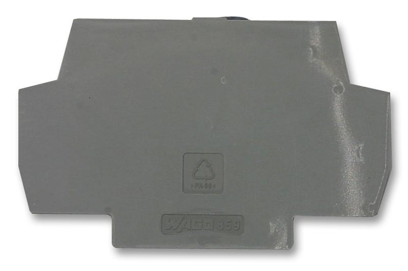 859-525. END/INTERMEDIATE PLATE WAGO