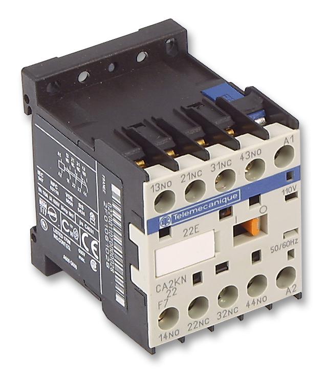 CA2KN22F7 RELAY, 2NO, 2NC, 600VAC, 10A SCHNEIDER ELECTRIC