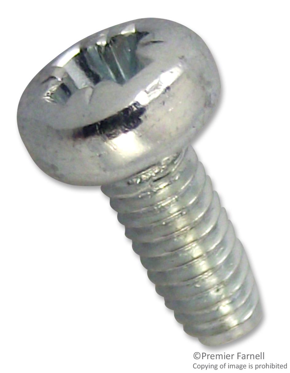 M312 PRSTTTZ100- SCREW, POZI PAN, STEEL, BZP, M3X12,PK100 TR FASTENINGS