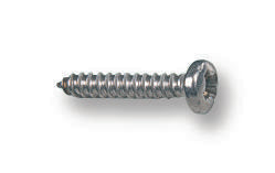 N60.500 PRSTABZ100- SCREW, POZI PAN, STEEL, BZP, #6X1/2 TR FASTENINGS