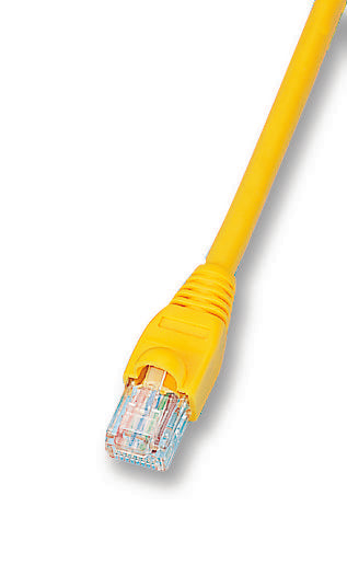 2961-30Y PATCH LEAD, CAT5E, UTP, YELLOW, 30M VIDEK