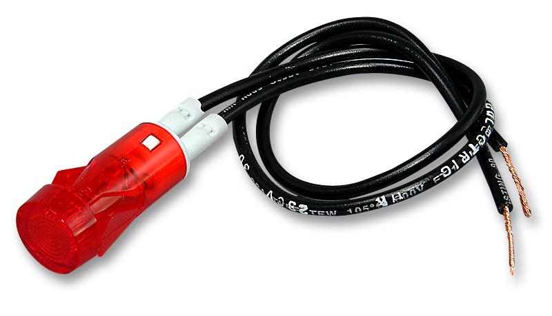 L282000NAA NEON INDICATOR, RED ARCOLECTRIC (BULGIN LIMITED)