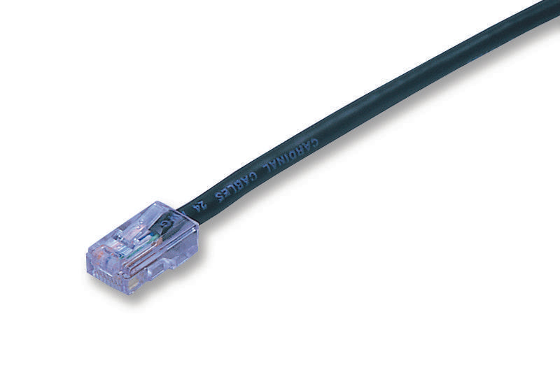 1961-25BK LEAD, CAT5E UNBOOTED UTP, BLK, 25M VIDEK