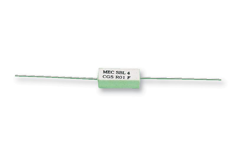 SBL4R022J RES, 0R022, 5%, 4W, AXIAL, WIREWOUND CGS - TE CONNECTIVITY