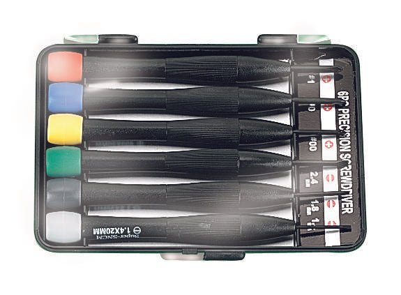 8PK-2061-F SCREWDRIVER SET, 6PC DURATOOL