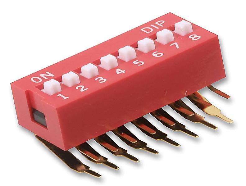 MCNDA-12V DIP SWITCH, 12POS, SPST-NO, SLIDE, TH MULTICOMP PRO