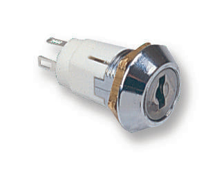 SRL-5-W-D-2 KEYLOCK SWITCH, SP3T, 90DEG, 1A, 24V LORLIN