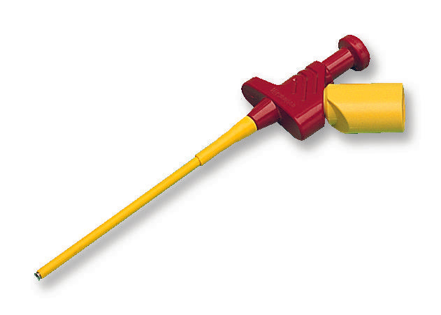 973528100 HOOK, TEST, 4MM, BLACK, LAS 30 HIRSCHMANN TEST AND MEASUREMENT