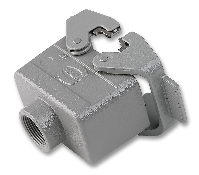 0930 010 1431 HOOD, HAN10B, TOP ENTRY, PG16, LEV HARTING