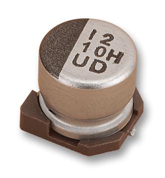 UUD1H100MCL1GS CAP, 10µF, 50V, RADIAL, SMD NICHICON