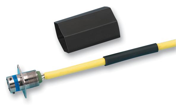 HRSR-060FR-10 HEATSHRINK, 15.3MM, BLACK, 254MM RAYCHEM - TE CONNECTIVITY