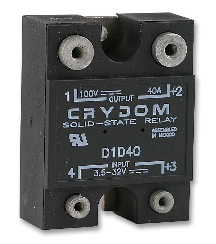 D1D40 SSR, 40A, 100VDC SENSATA/CRYDOM