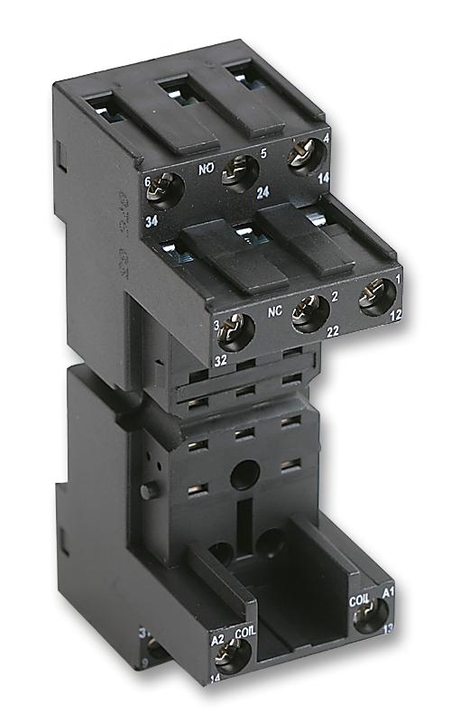 PT78730 SOCKET, FOR PT3 DIN SCREW TERMINAL TE CONNECTIVITY