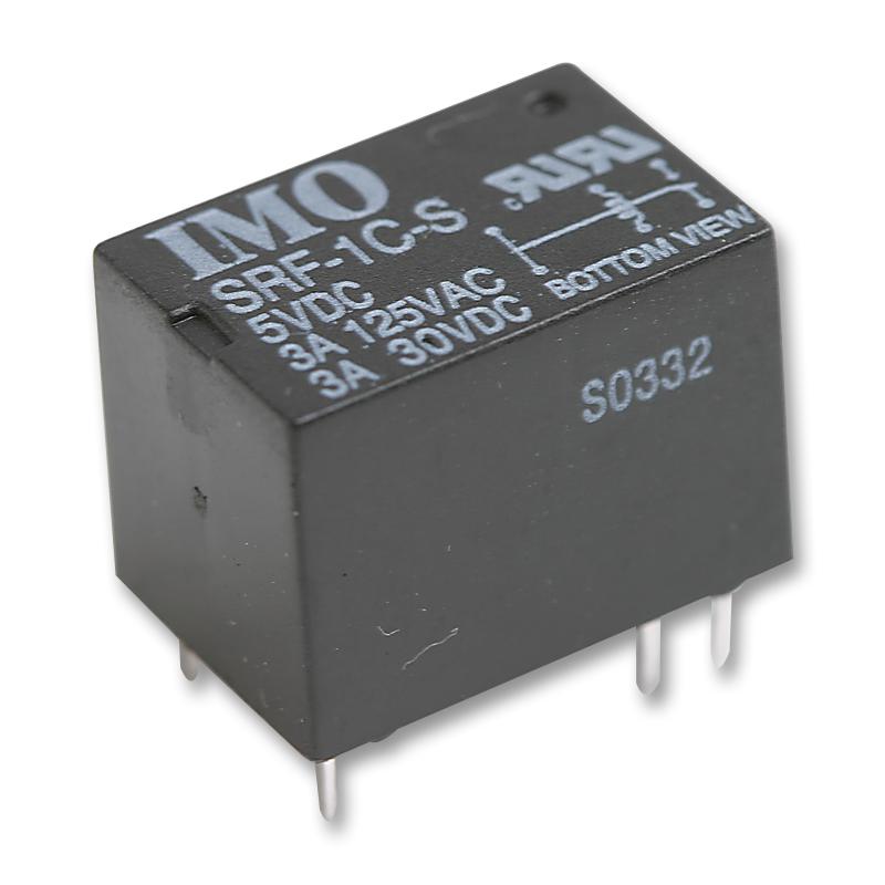 SRF-1C-SL-5VDC RELAY, SPDT, 240VAC, 30VDC, 1A IMO PRECISION CONTROLS