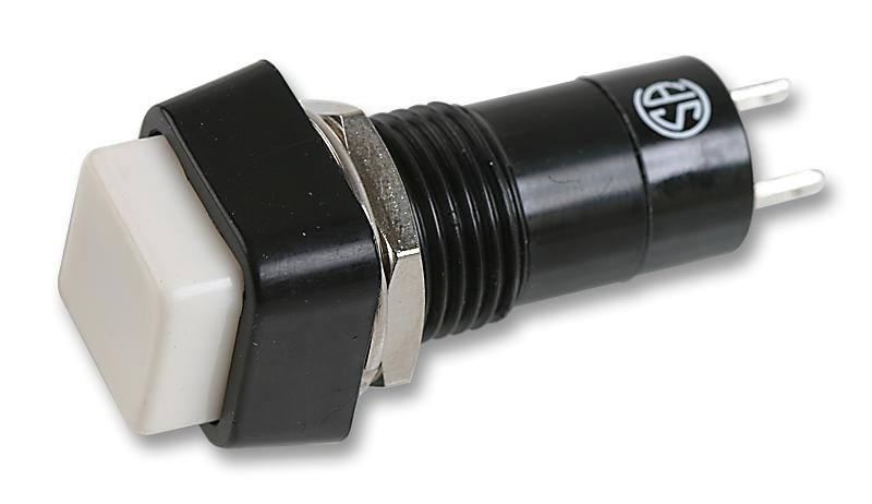 R13-23A-05-BW SWITCH, SPST, MOM, WHITE MULTICOMP PRO