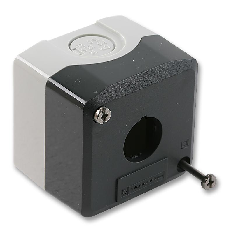 XALD01 ENCLOSURE, 1HOLE, PC, 68X68X53MM, GREY SCHNEIDER ELECTRIC