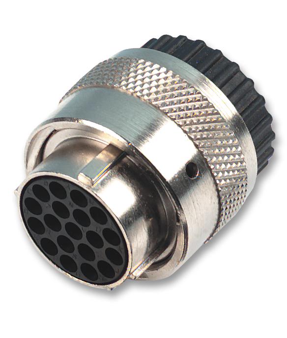 TNM6S10-0004S1L JACK, FREE, 4WAY ITT CANNON