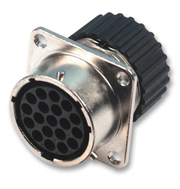 TNM0S16-0019S1L SOCKET, PANEL, 19WAY ITT CANNON