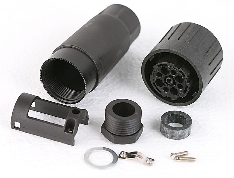 C016 10E008 0021 SOCKET, FREE, 8+PE WAY AMPHENOL SINE/TUCHEL